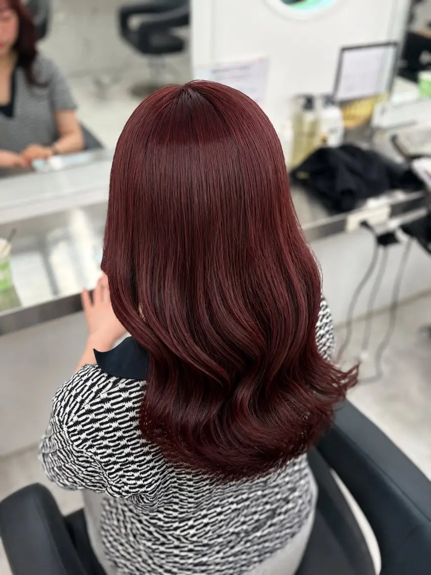 カラー ヘアカラー トリートメント ヘアセット girlな暖色ヘア 🪽🫧ハルナ🎀のヘアスタイル
