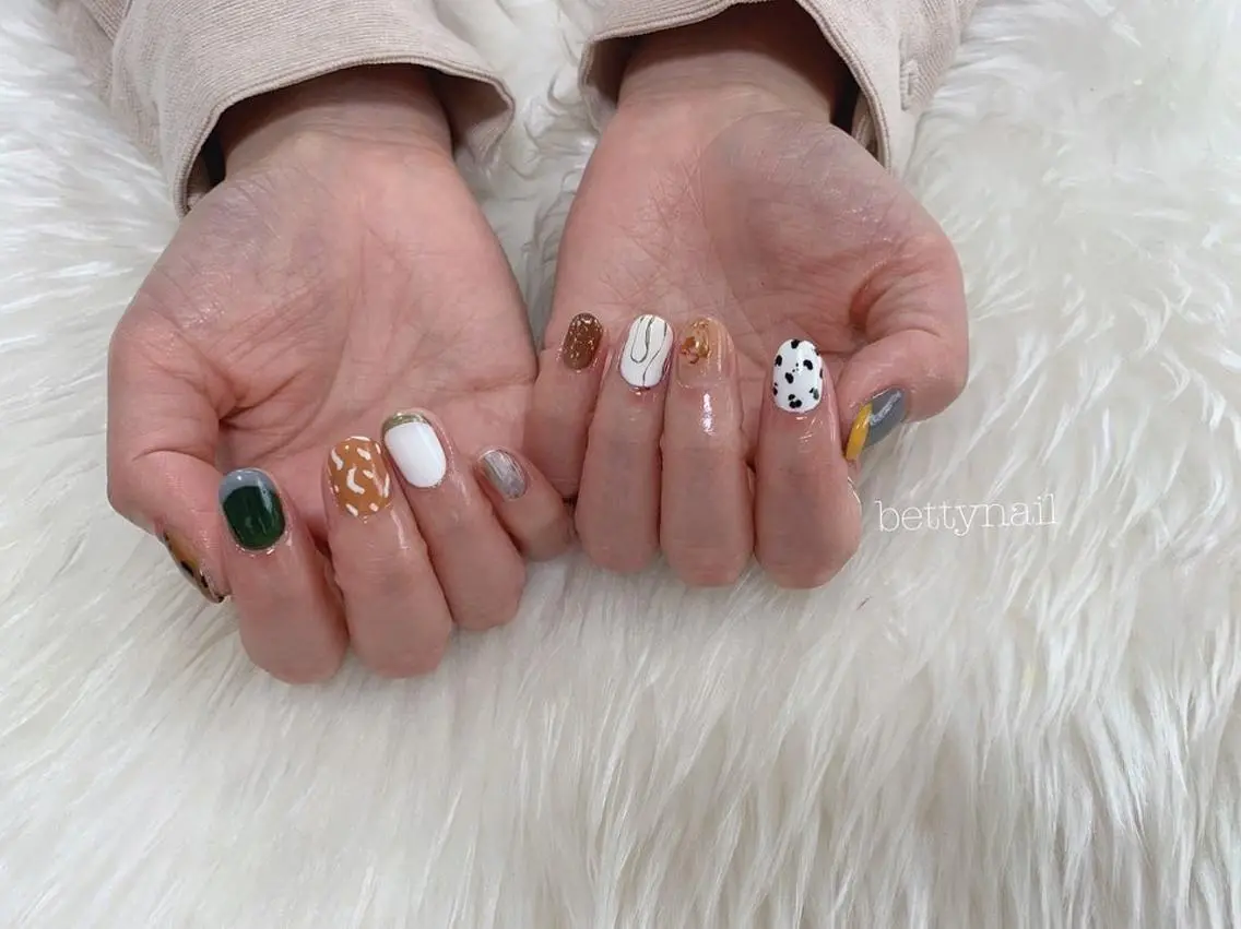 ネイル purr nailのネイルデザイン