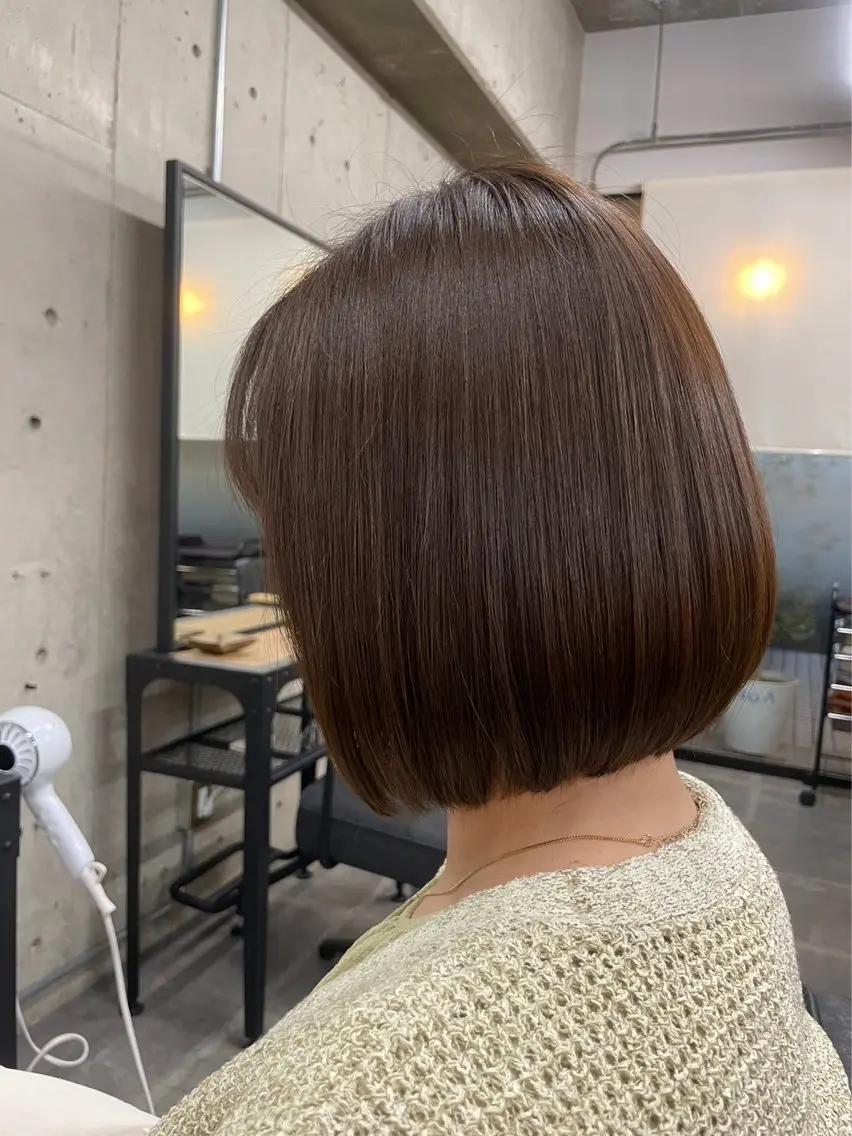 【レディース限定】ボブ➕５stepトリートメント付🎀➰注意事項よくお読みください。の写真
