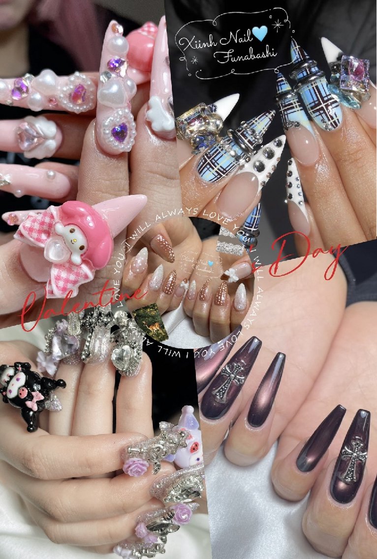 ネイル チークネイル 桜ネイル 長さ出し フットネイル ジェルネイル ハンドネイル XIINHNAIL 船橋店 馬詰ちゃんのネイルデザイン