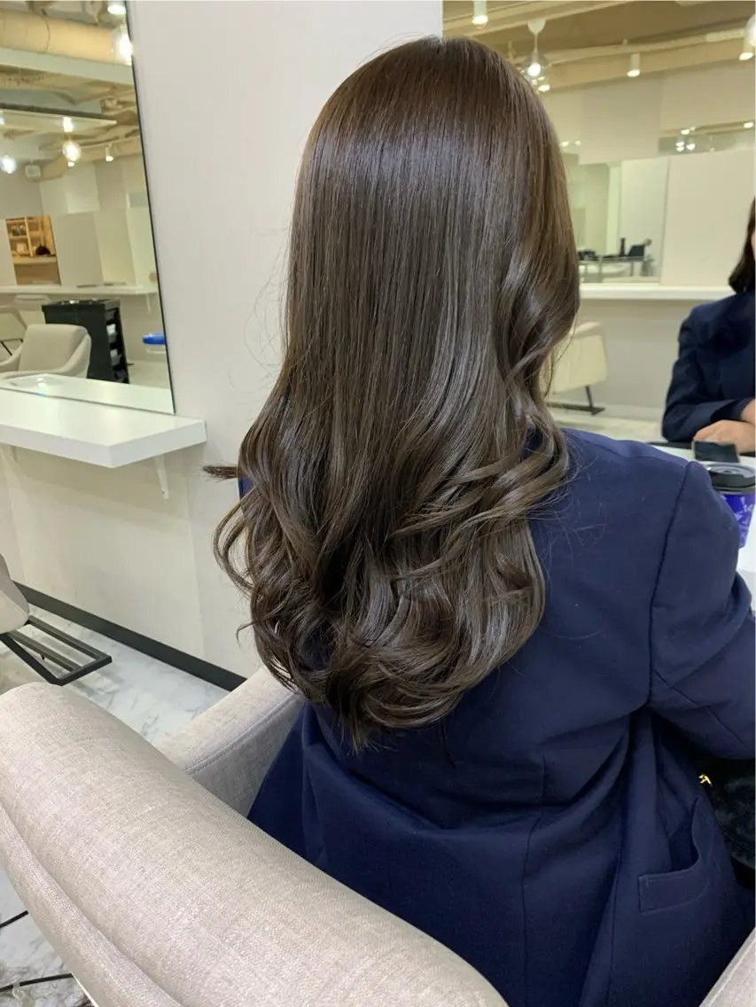 ロング カラー アディクシーカラー 高橋 一樹のヘアスタイル