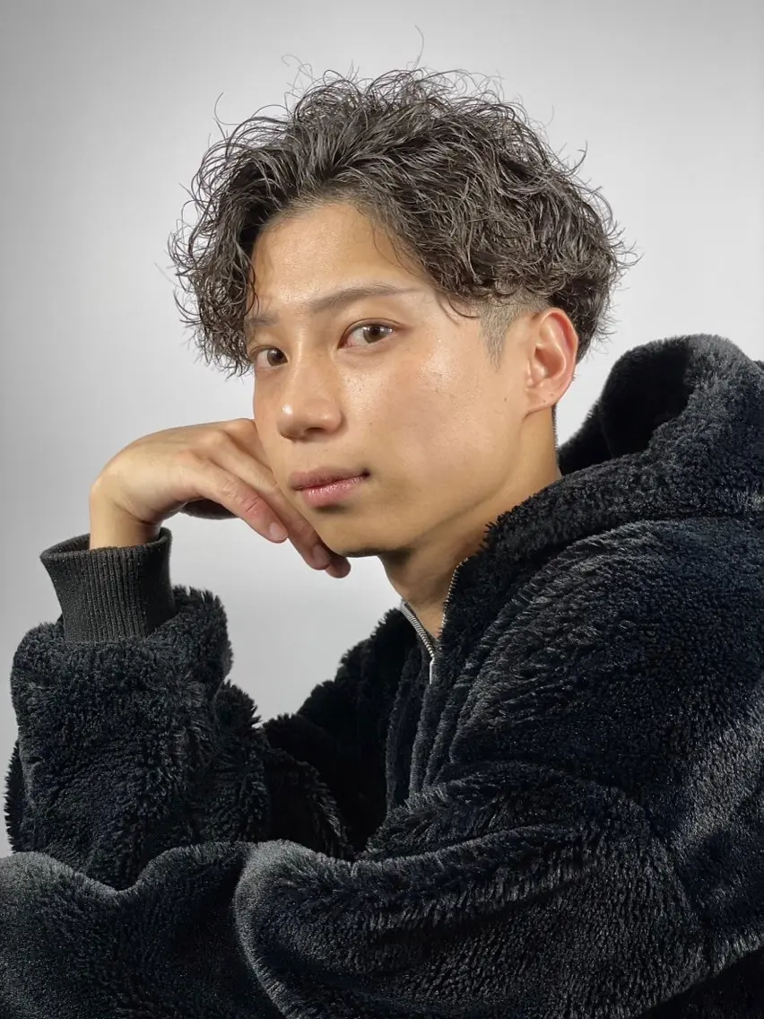 ショート パーマ 渡邉 慎⚠︎注意事項必読のヘアスタイル
