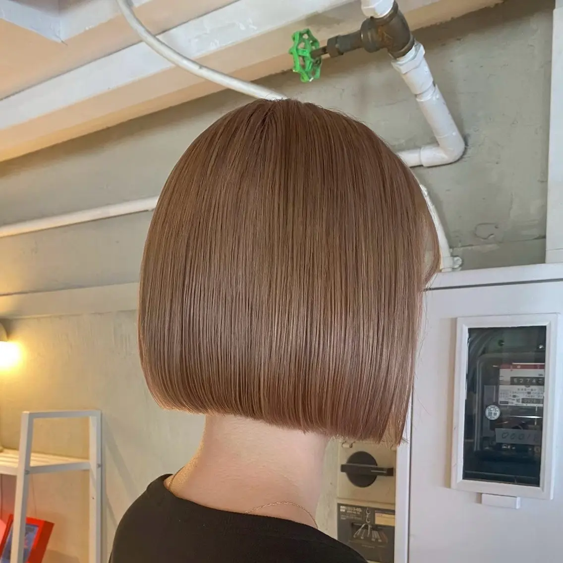 カラー ヘアカラー トリートメント ミルクティー🧸🫧 あやめ🎀のヘアスタイル