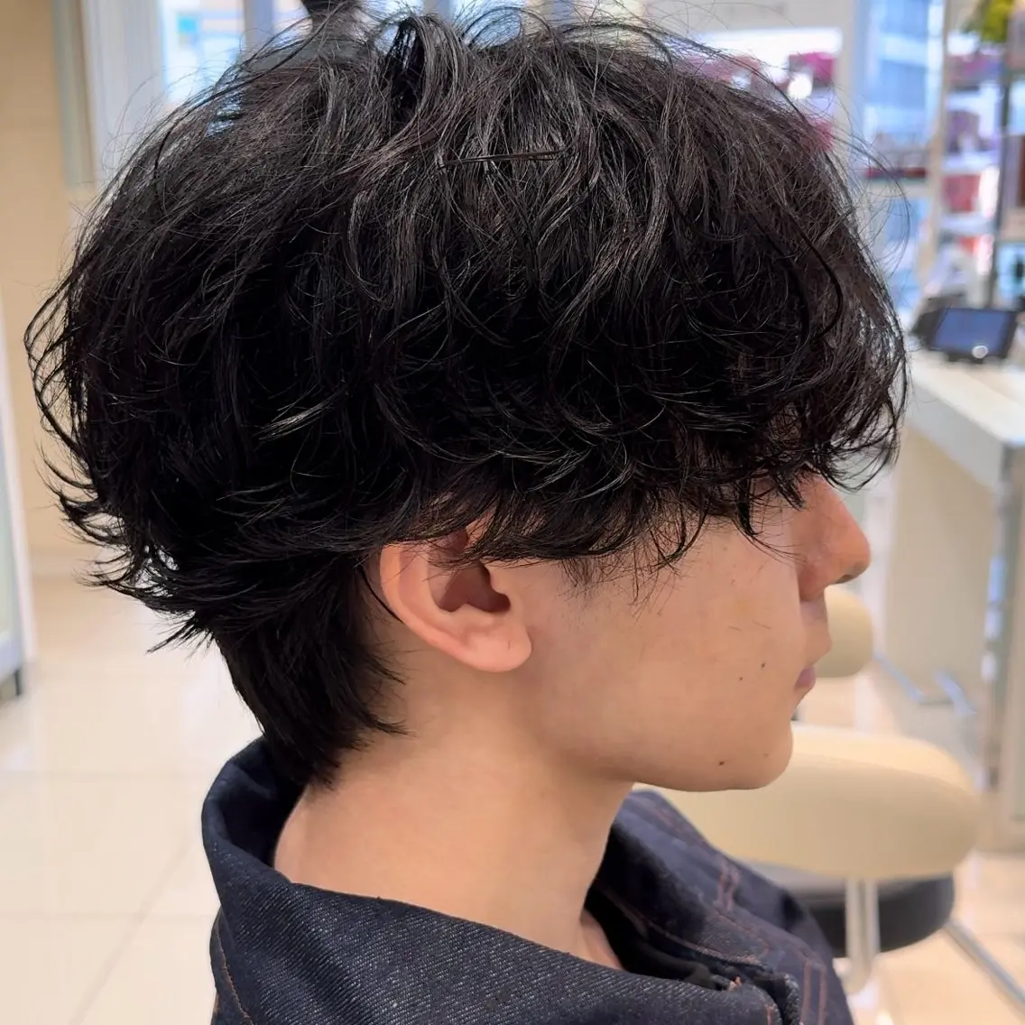 パーマ メンズ メンズパーマ メンズ縮毛矯正 ♠️店長下平隼人のヘアスタイル
