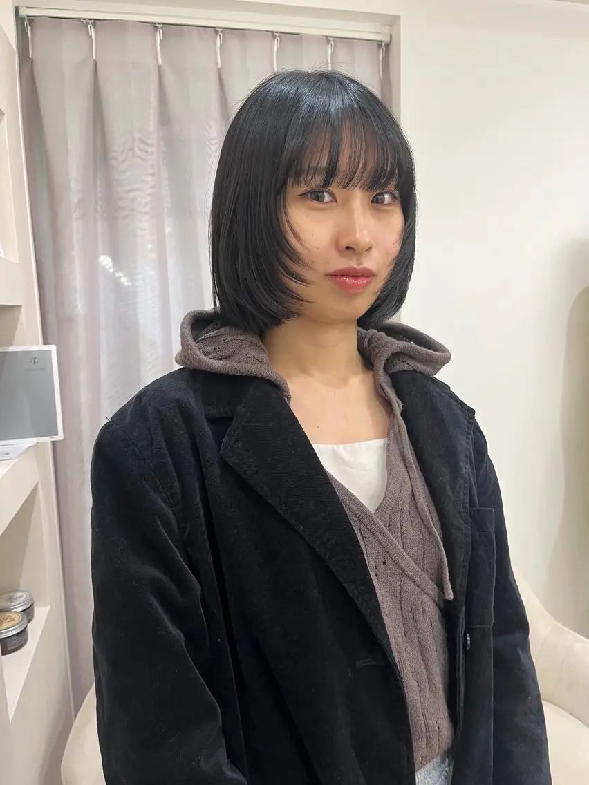ショート カット 松村 澪里のヘアスタイル