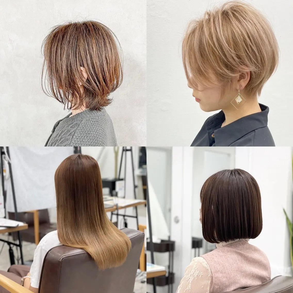 💘新規限定💘レディースカット➕カラー➕サラサラトリートメントの写真