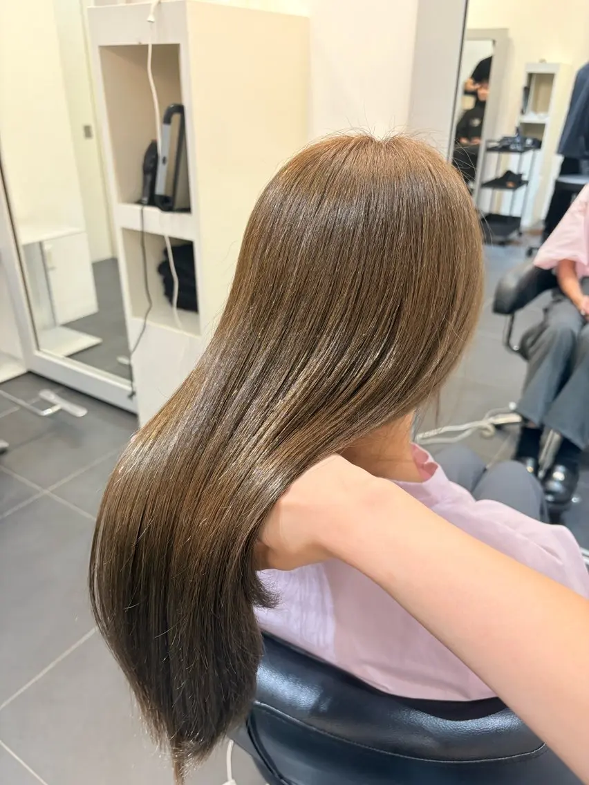 ロング 透明感color あやののヘアスタイル