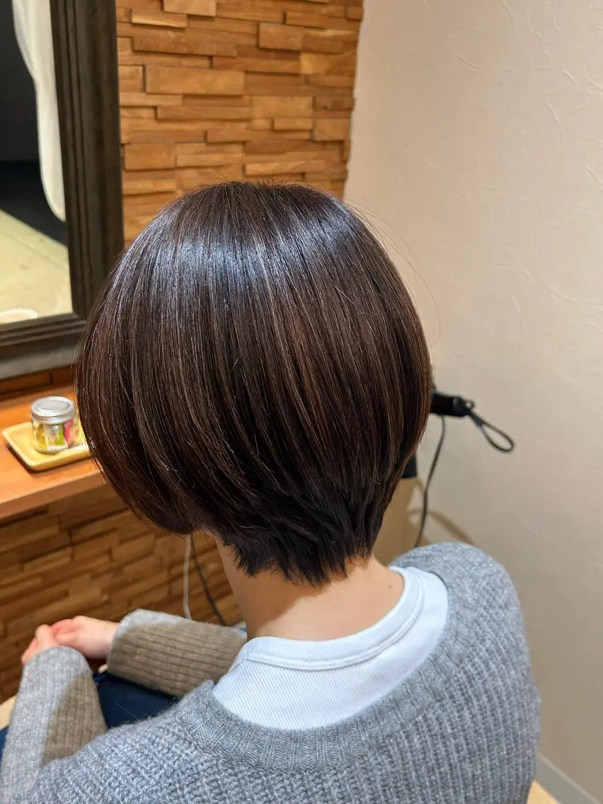 ショート カラー カット ヘアカラー 海外ヘア/透明感ヘア 湘南台/hinakoのヘアスタイル