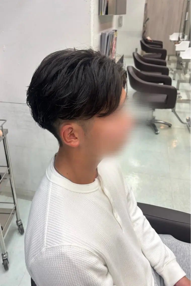 メンズ メンズパーマ カット パーマ WiLL 梶岡日菜のヘアスタイル