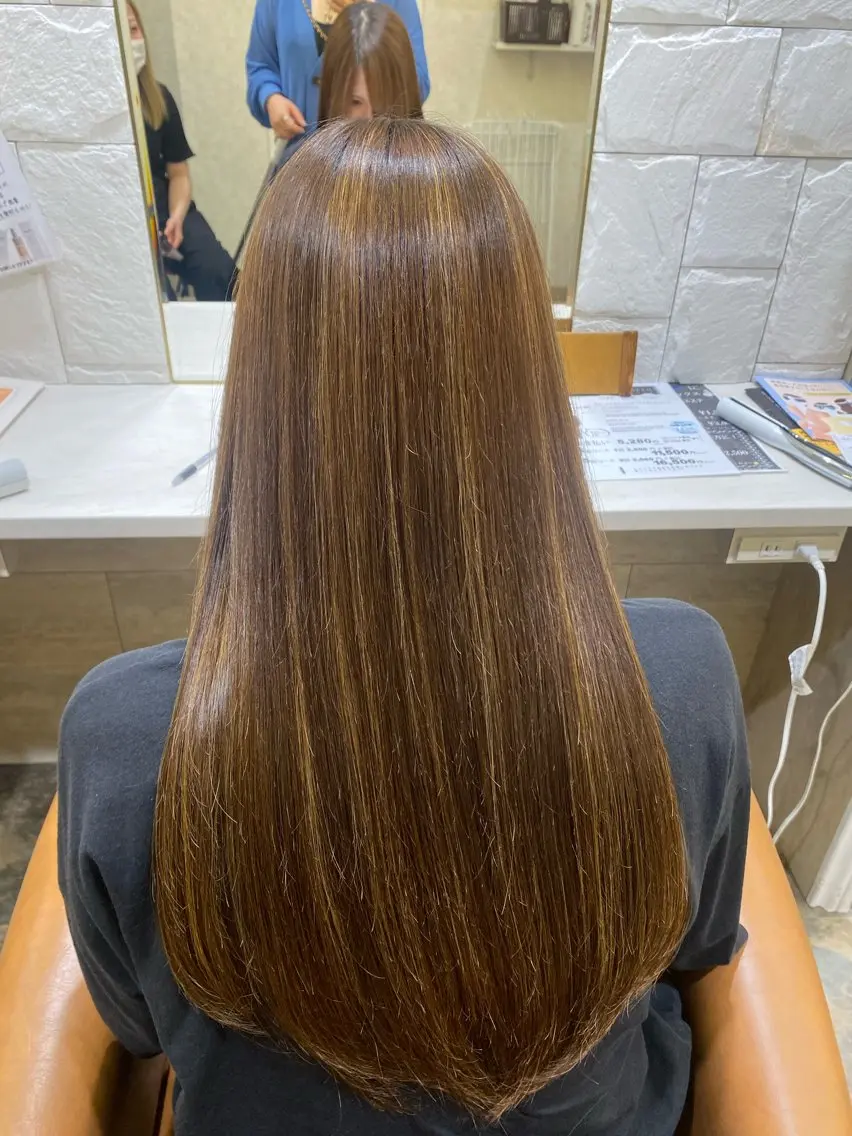 ロング トリートメント 🫧美髪&髪質改善 𝔼𝕀𝕄𝕀🫧のヘアスタイル