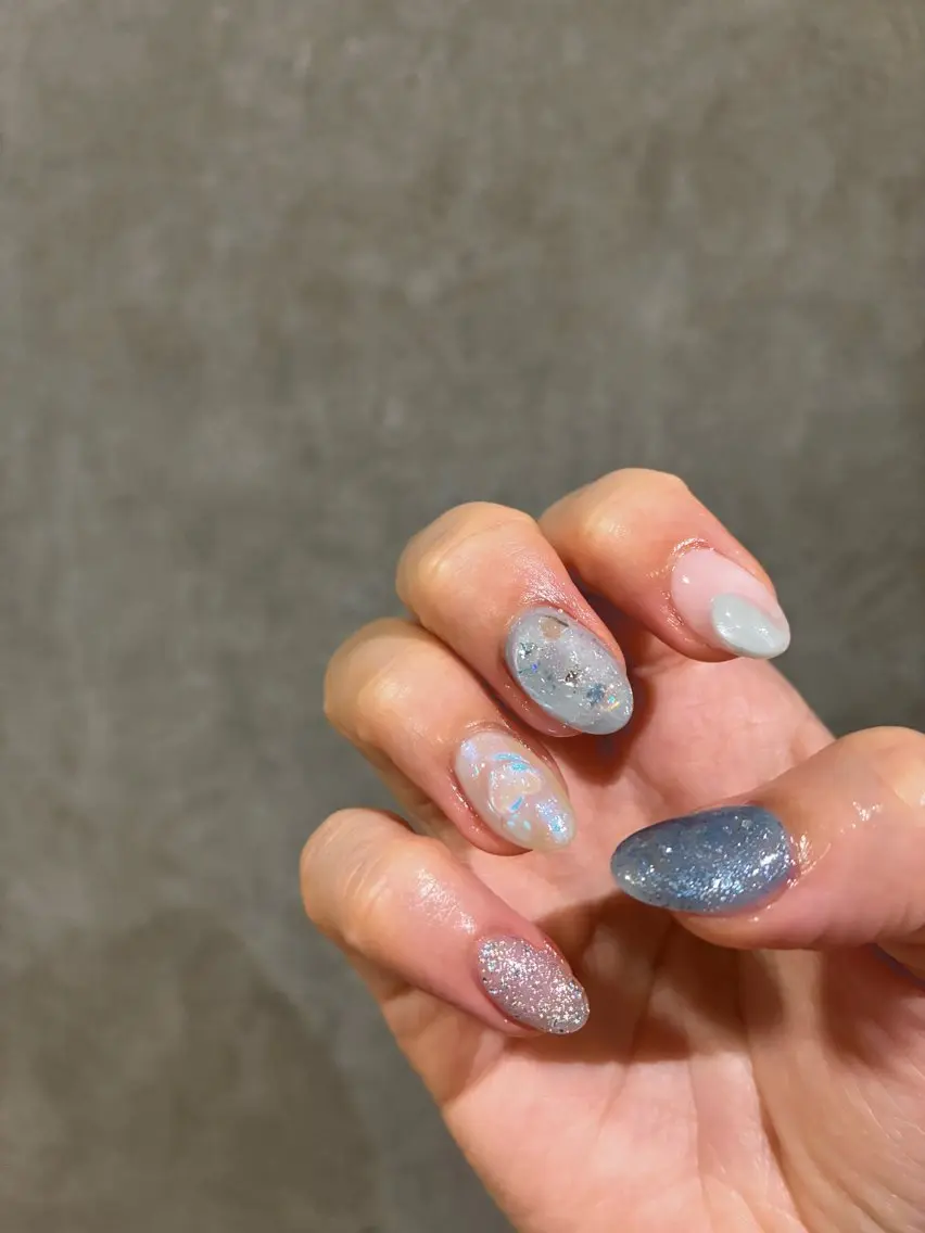 ネイル ニュアンスネイル Plume. akariのネイルデザイン