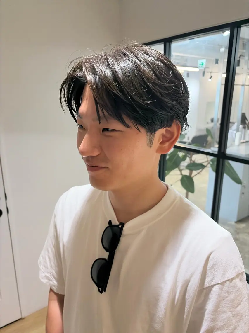 men'sカット+眉カット+シャンプー🧼フェード❌の写真