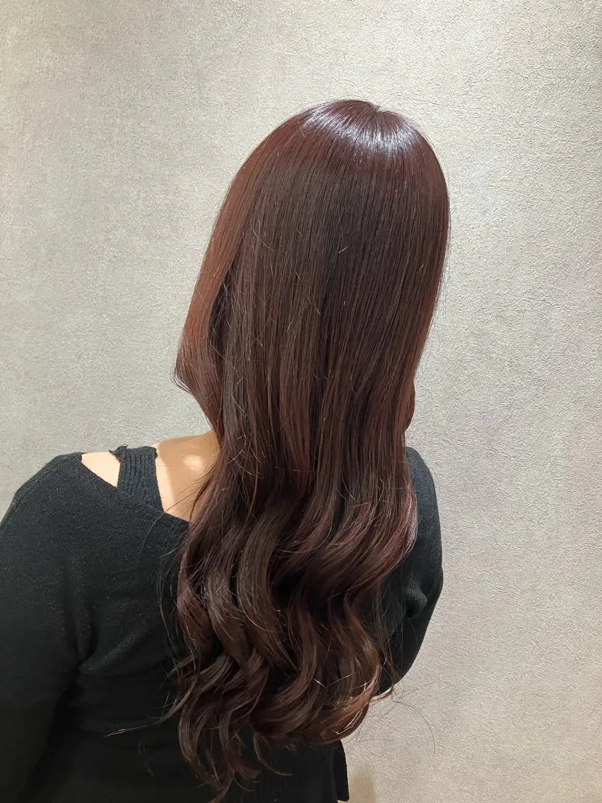 カラー ブラウンカラー ピンクカラー レッドカラー 🫧kitazawa yurika🫧のヘアスタイル