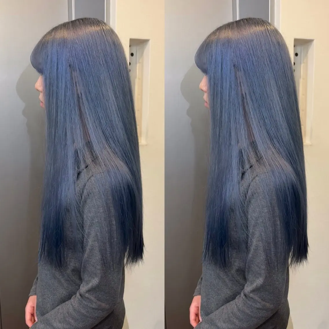 ロング ヘアカラー なんば、心斎橋🍓 ハイトーンnicoのヘアスタイル