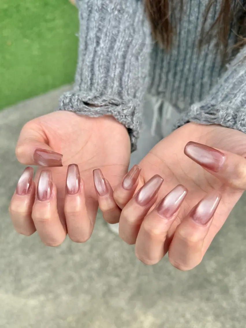 カラー ピンクカラー nailroom amyのネイルデザイン