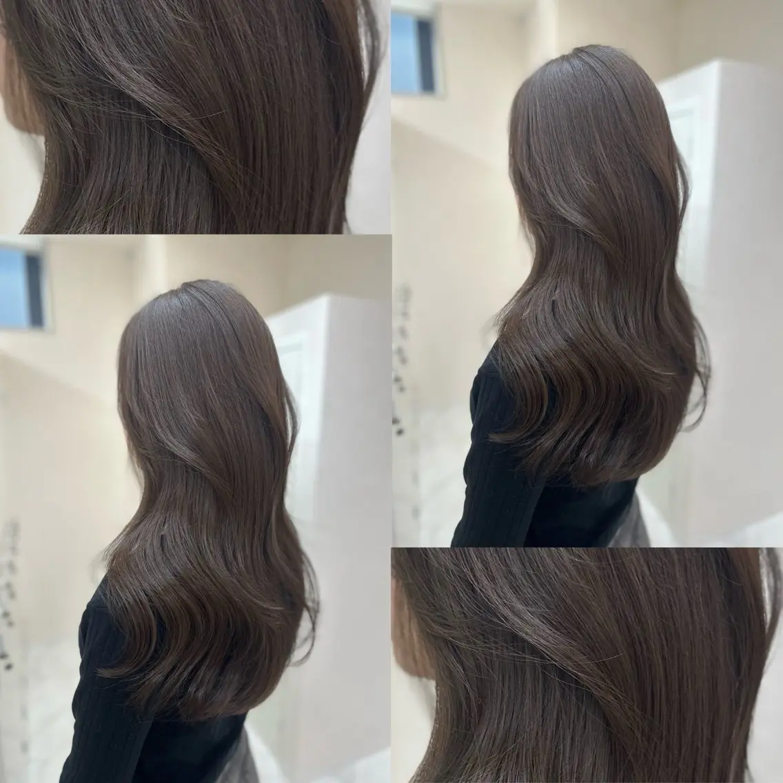 セミロング カット ヘアカラー トリートメント レイヤー透明感カラー / MAIKA🤎のヘアスタイル