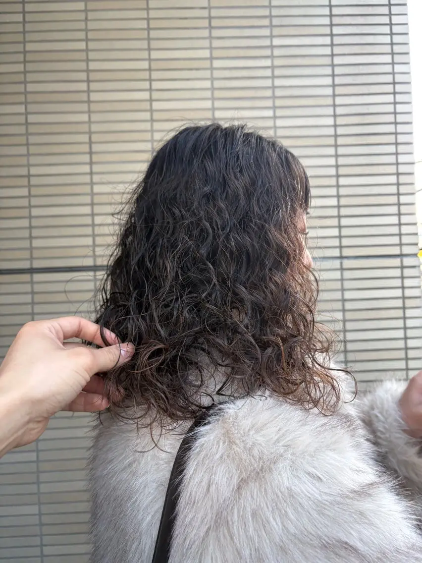 ロング パーマ パーマ/メンズパーマ /ボブパーマ/HYOのヘアスタイル