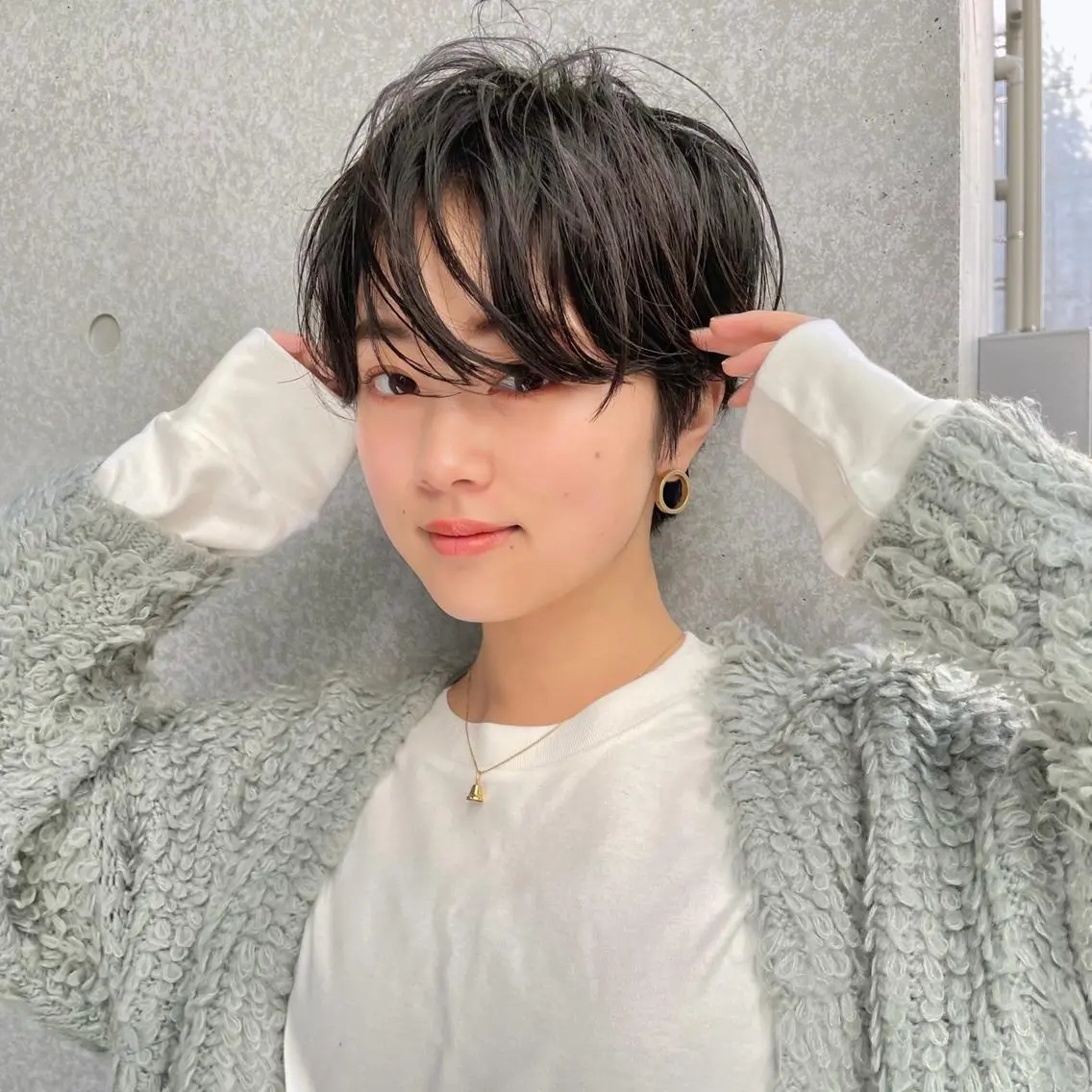 ショート 似合わせカット 🌈阿部辰洸🌈のヘアスタイル