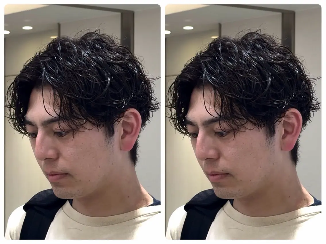 ショート メンズ メンズパーマ 🇬🇧メンズパーマ 特化/ren🎸のヘアスタイル