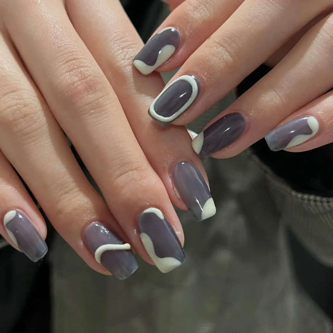 ネイル ハンドネイル nuás nailのネイルデザイン