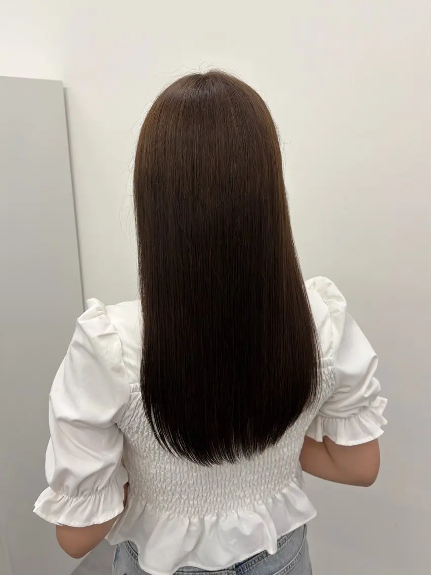 ロング カラー ヘアカラー 🫧ナチュラル矯正 /カラー🫧あやりのヘアスタイル
