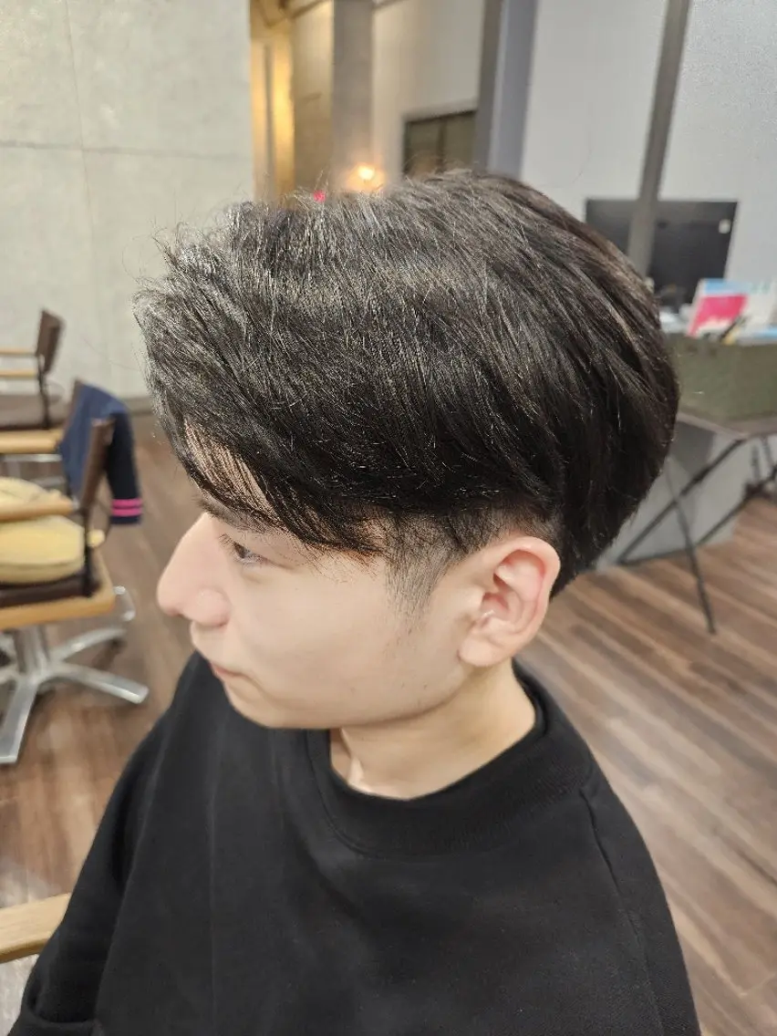 ショート メンズ メンズ韓国風 韓国マッシュ マッシュ 韓国風ヘア カット トリートメント terra✂️川嶋 大輔のヘアスタイル