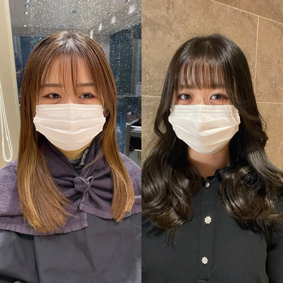 セミロング カラー カット ヘアカラー トリートメント 髙木美緒🌿 レイヤー/アレンジのヘアスタイル
