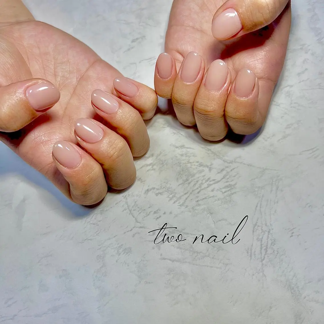 ネイル アートネイル フットネイル ハート ニュアンスネイル ホワイト ハンドネイル two nailのネイルデザイン