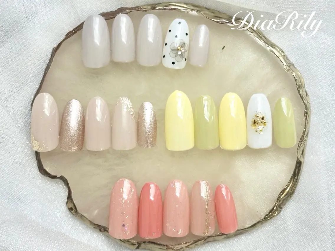 ネイル ハンドネイル ハンドケア diarily はるひのネイルデザイン