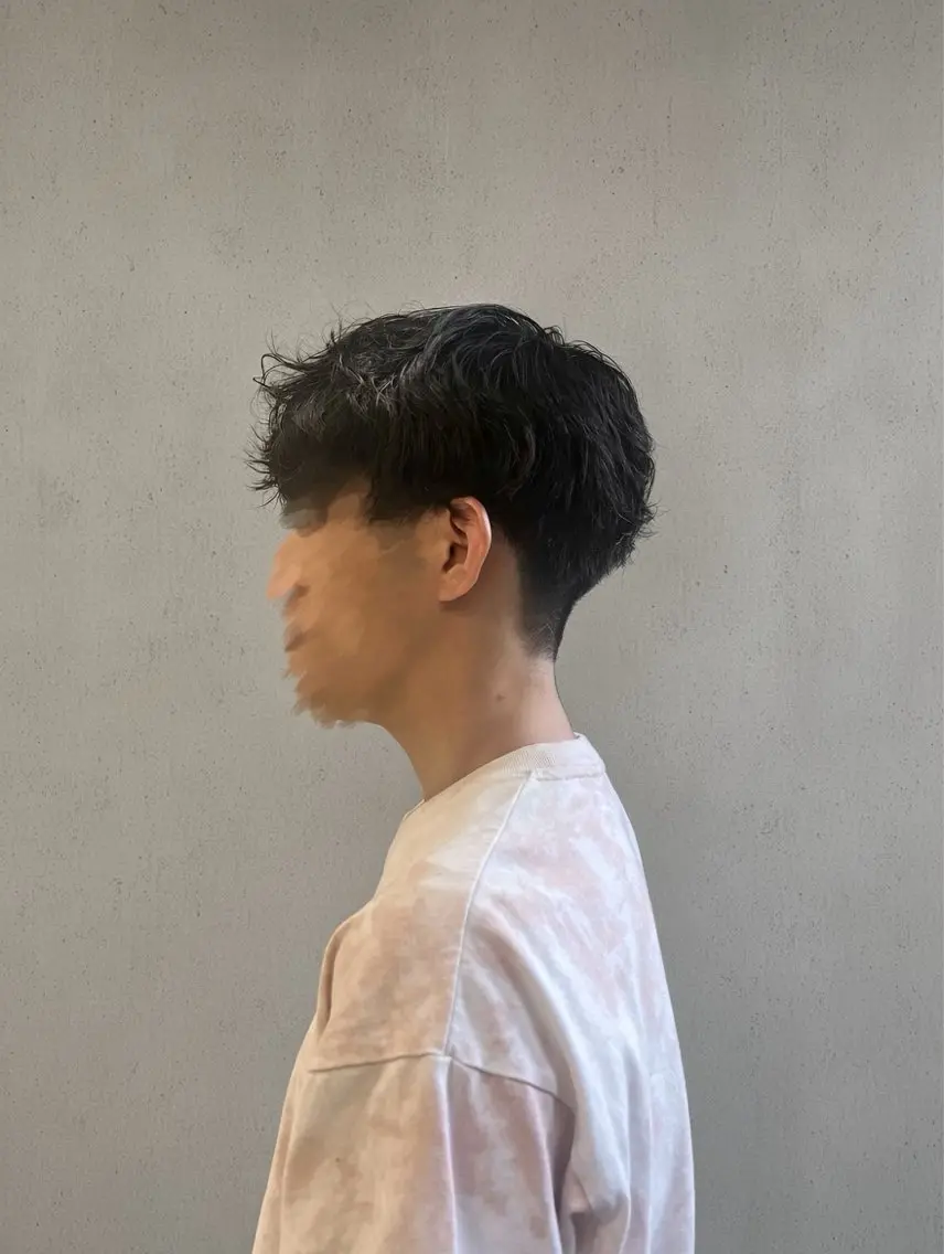ショート メンズ カット トリートメント ヘッドスパ AO Iのヘアスタイル