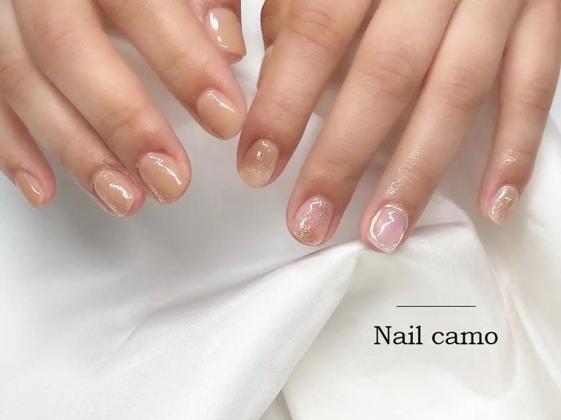 ネイル ニュアンスネイル 🌟Nail camo🌟のネイルデザイン