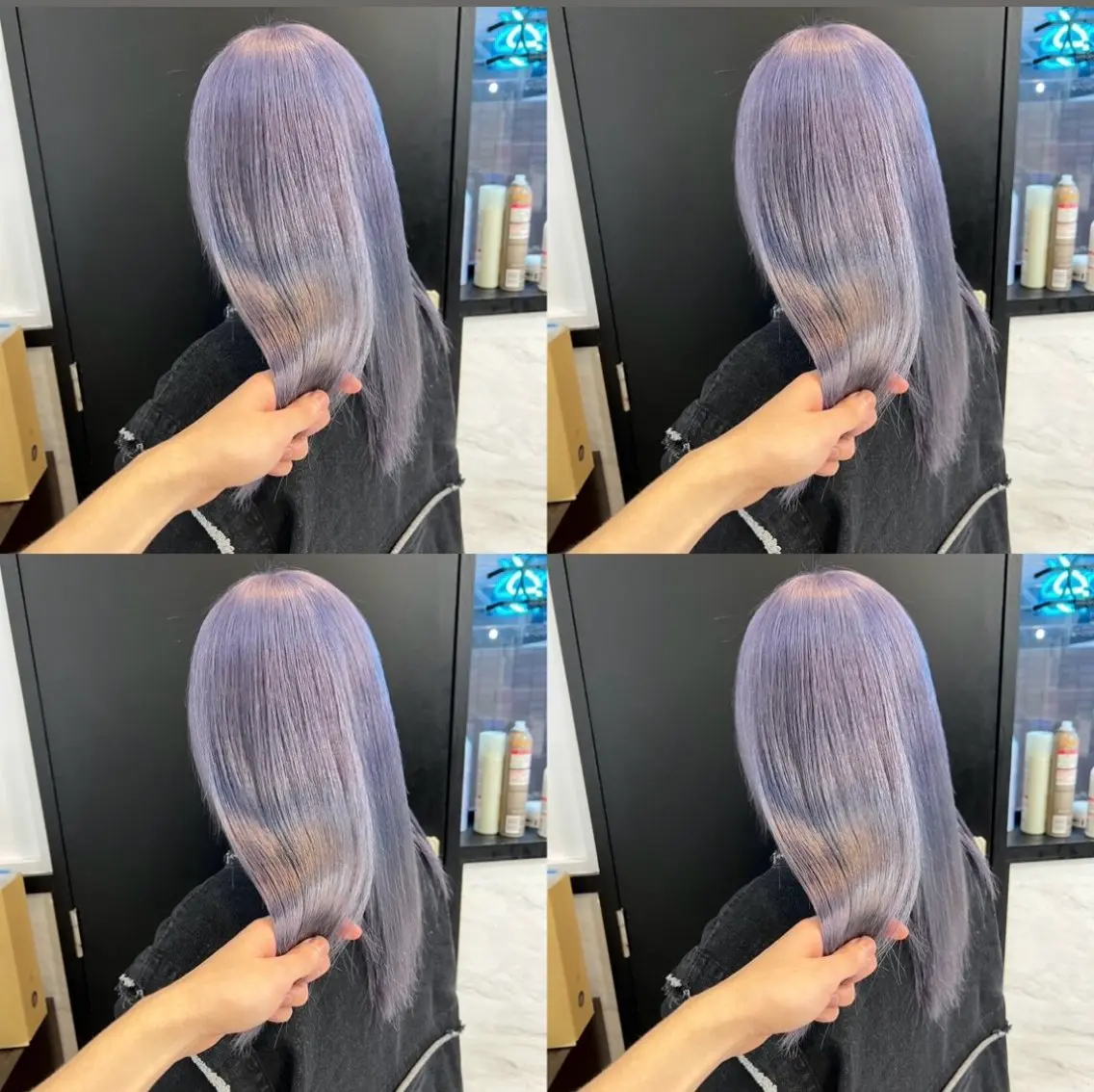 ロング ヘアカラー トリートメント 髪質改善 /美髪矯正🫧ゆたかのヘアスタイル