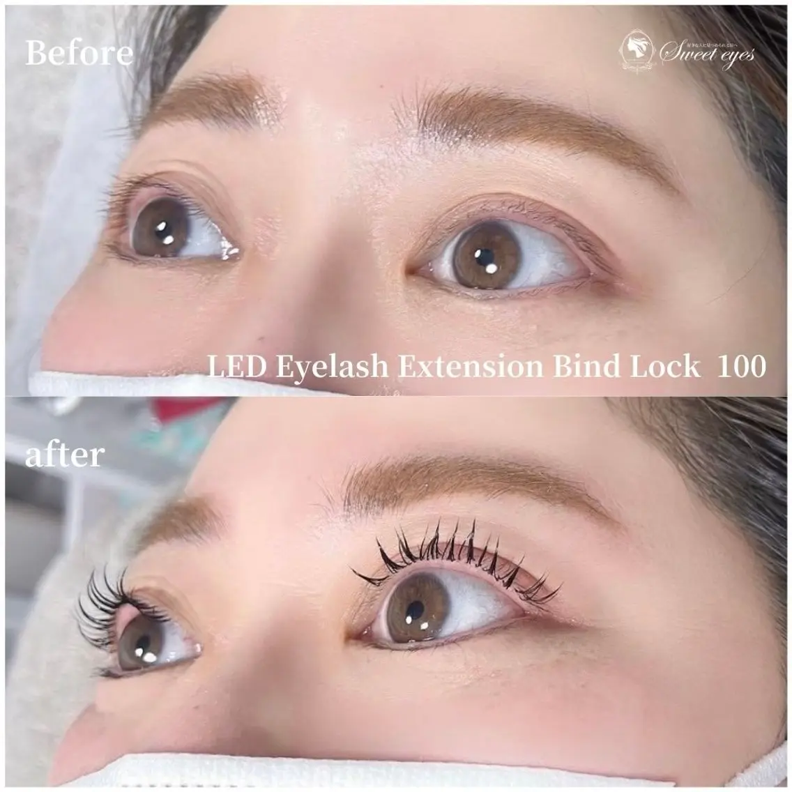 アイブロウ マツエク Sweeteyes 金山店のマツエク・マツパデザイン