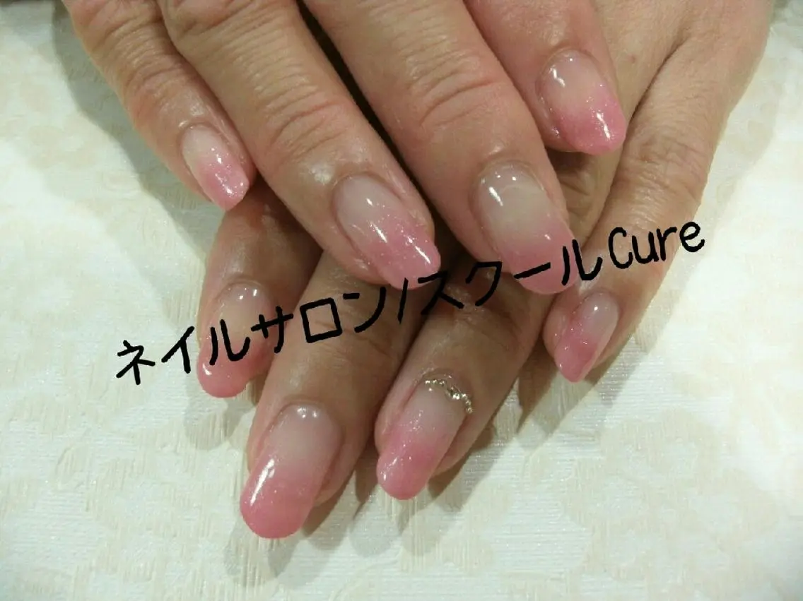 セミロング ネイル ネイルサロン Cureのネイルデザイン