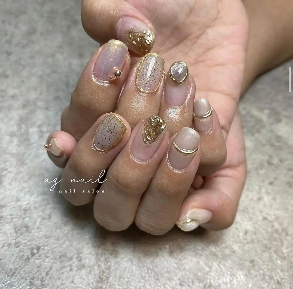 ネイル 井上 梓のネイルデザイン