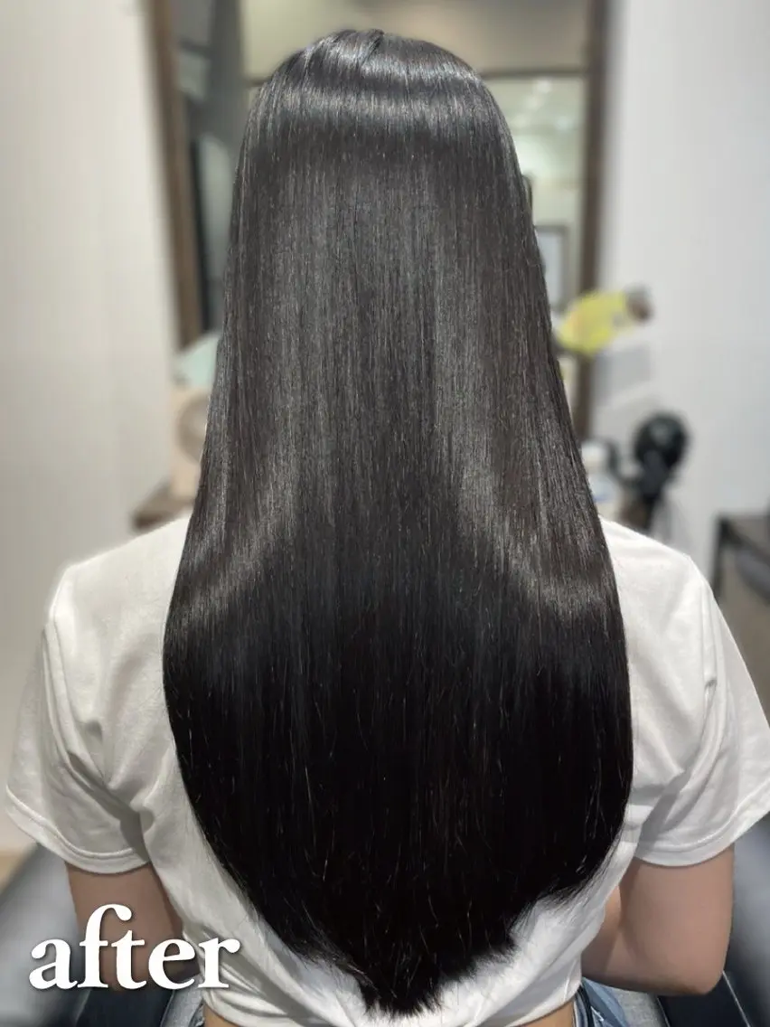 ロング 川中 琉以のヘアスタイル