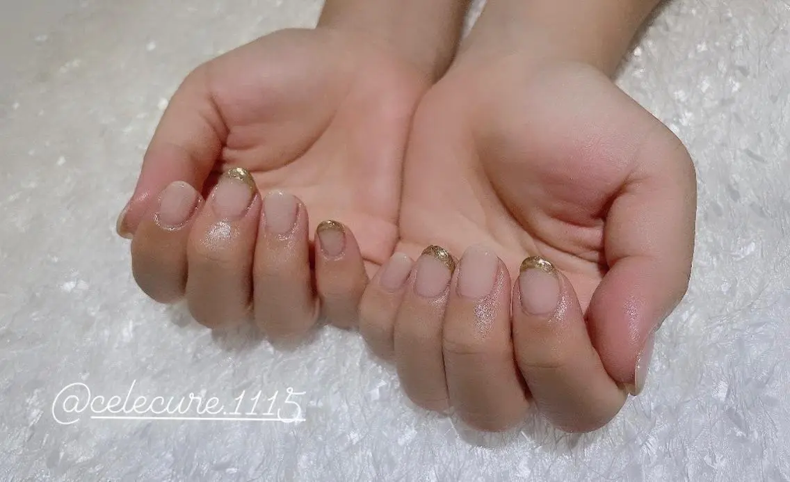 ネイル フレンチネイル シンプルネイル ネイリスト Nのネイルデザイン