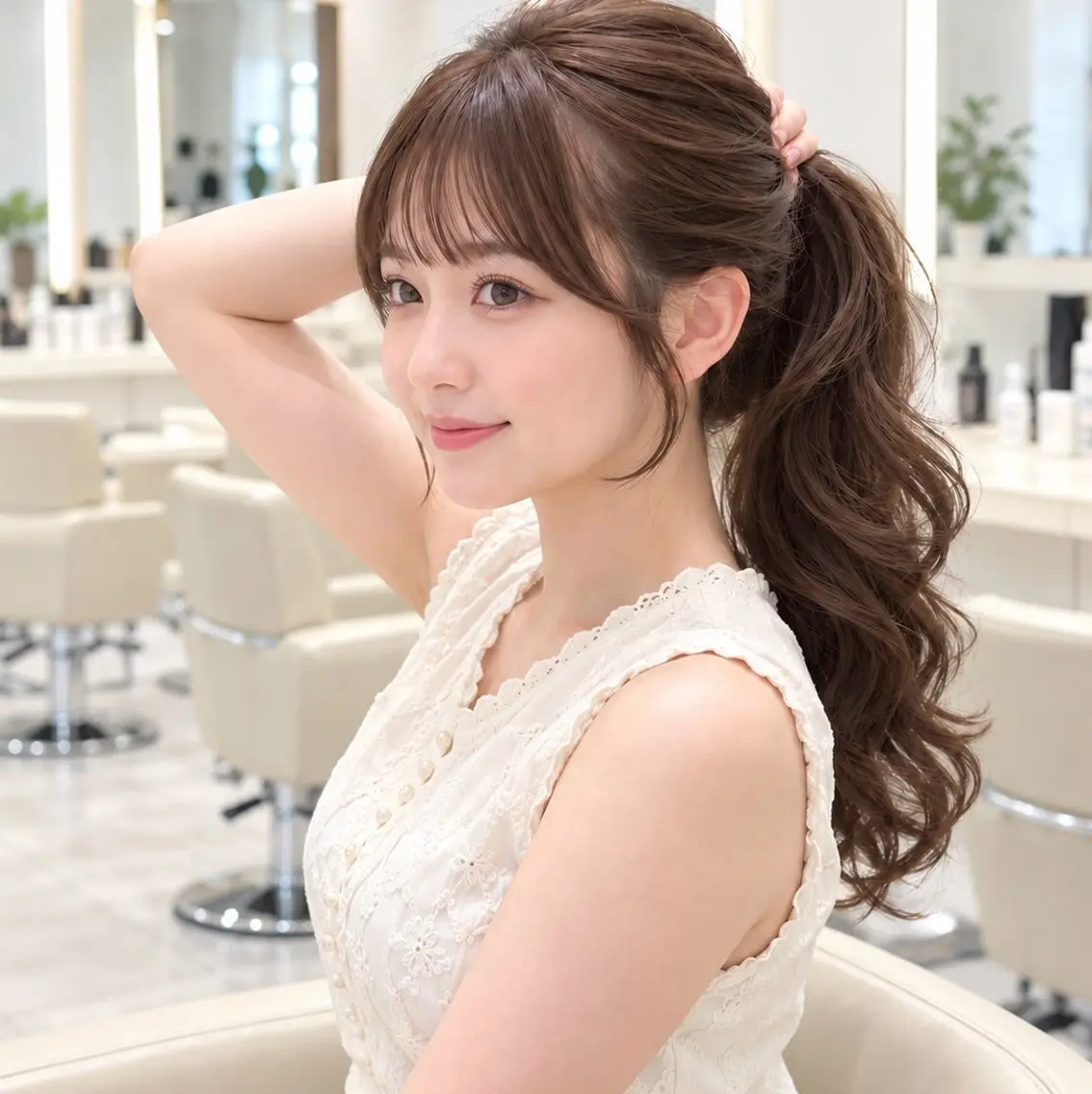 🩵minimo限定🩵 ブリーチなしダブルカラー➕2STEPトリートメント ￥8800の写真