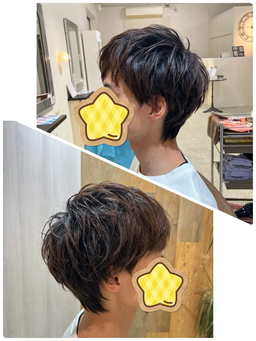 メンズ 田中 和可のヘアスタイル