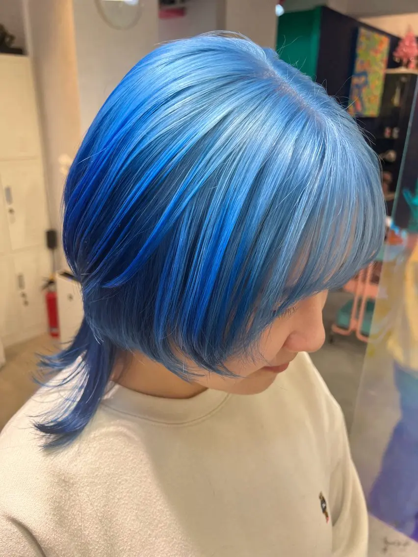 ショート カラー box mico. mutsumiのヘアスタイル
