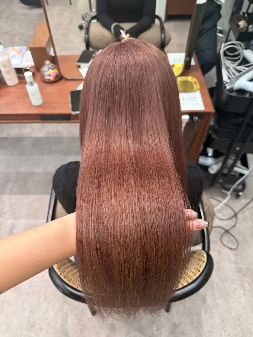 ロング カット ヘアカラー トリートメント 🍀立川/艶髪/レイ ヤーmihiro🍀のヘアスタイル
