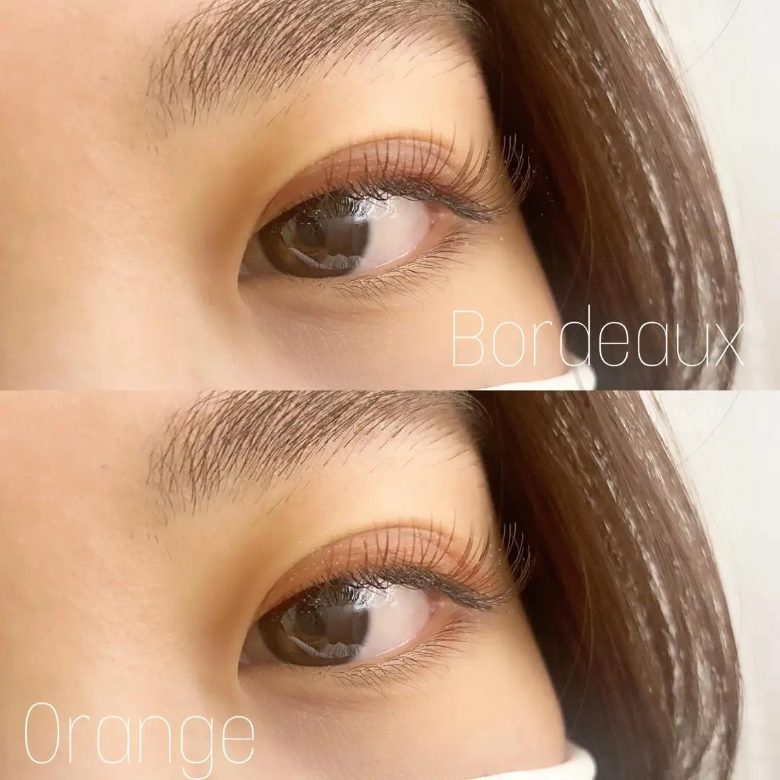 マツエク・マツパ カラーマツエク eyelash "Koa"🕊🤎のマツエク・マツパデザイン