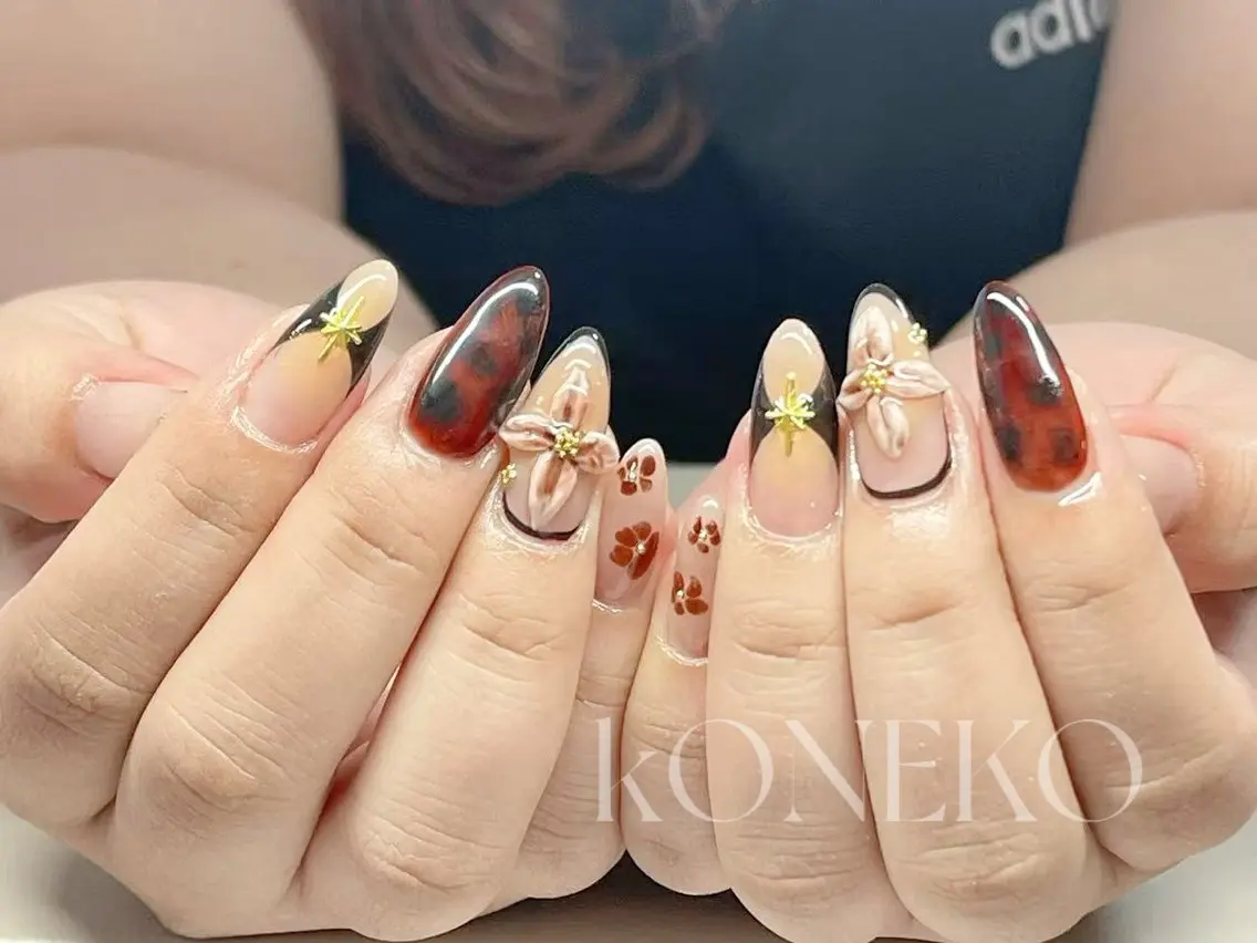 ネイル ハンドネイル コネコ ネイルサロンのネイルデザイン