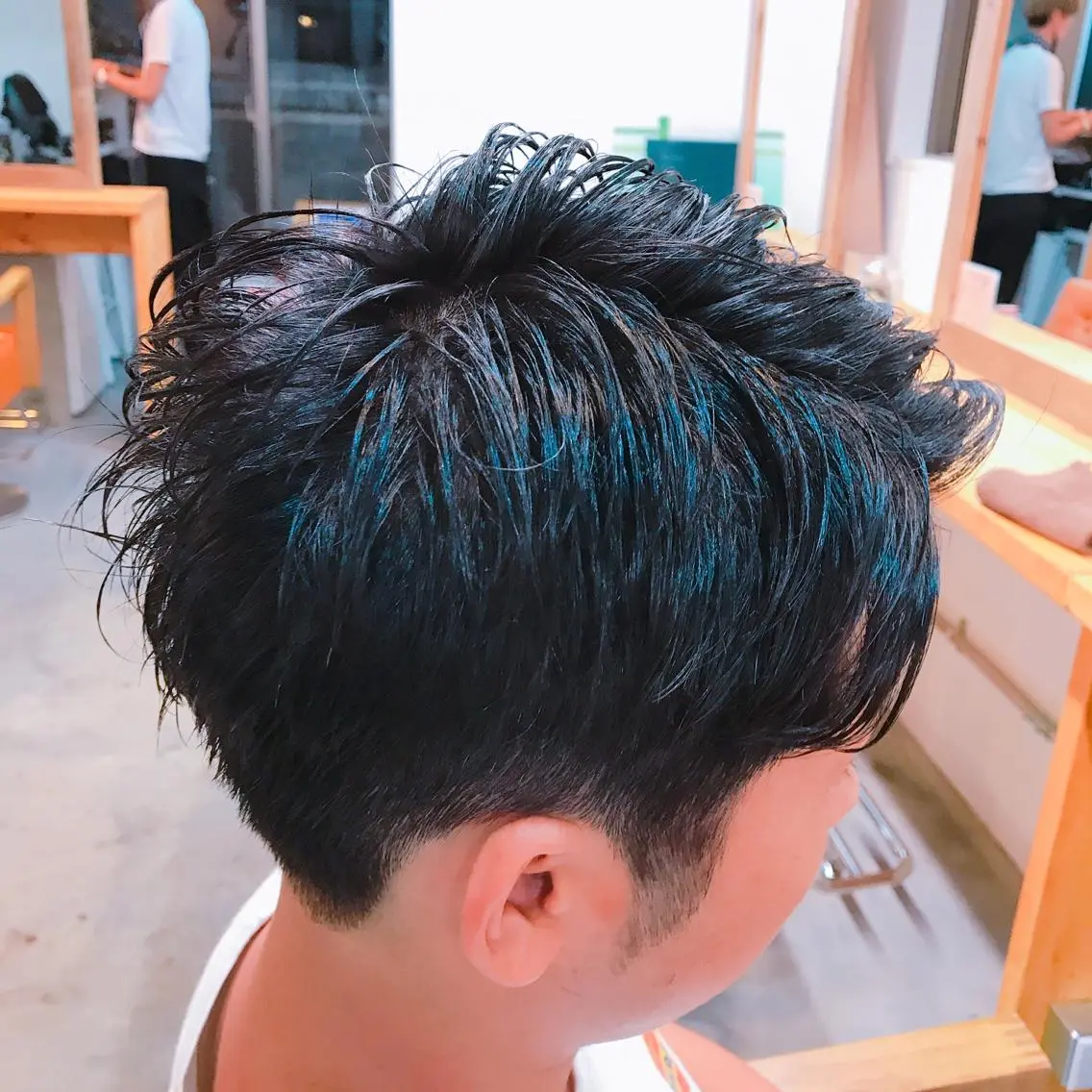 ショート メンズ 七三 刈り上げ 🌈限定価格🌈 鈴木　瑛輔のヘアスタイル
