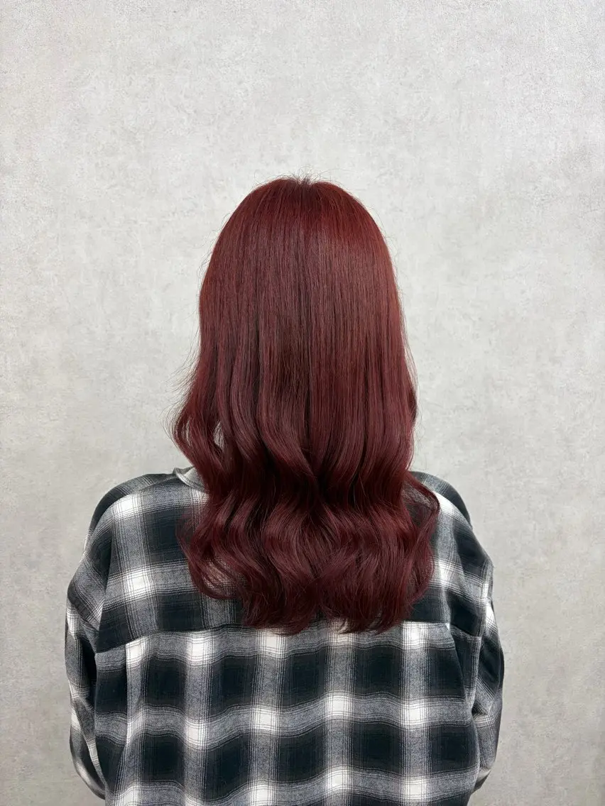 ロング ヘアカラー トリートメント 韓国ヨシンモリ 🇰🇷✨️小熊夏実のヘアスタイル