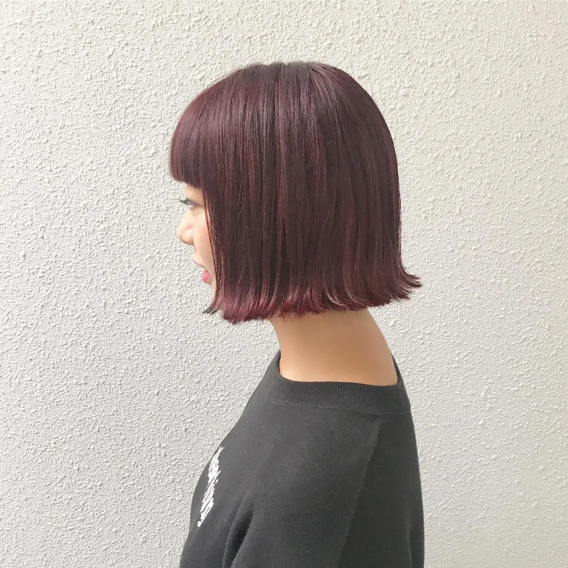 ショート カラー ダブルカラー レッドカラー インナーカラー/天神 ブリーチ/吉田のヘアスタイル