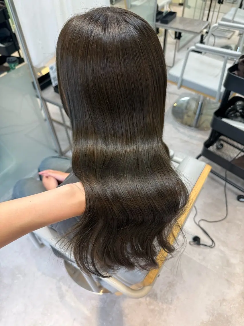 ロング カラー カット ヘアカラー 伶風/ ボブのヘアスタイル