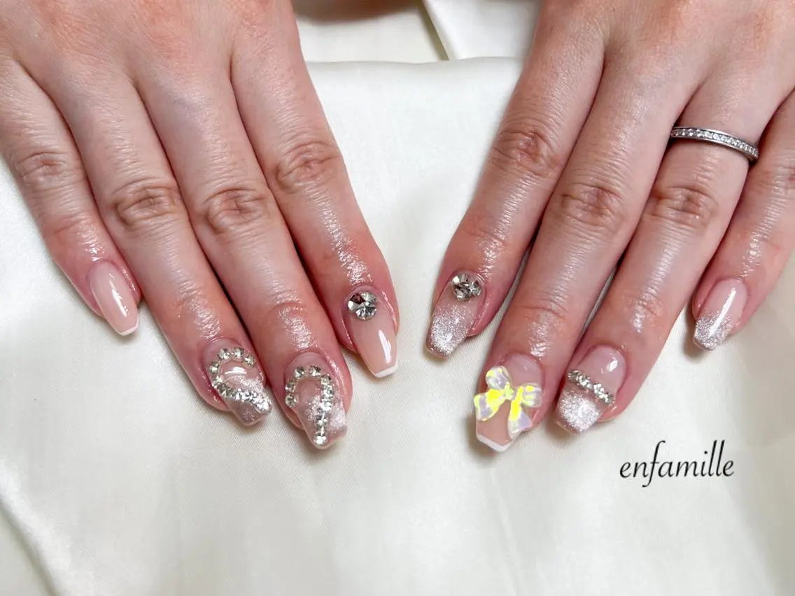 ネイル ハンドネイル nail salon en familleのネイルデザイン