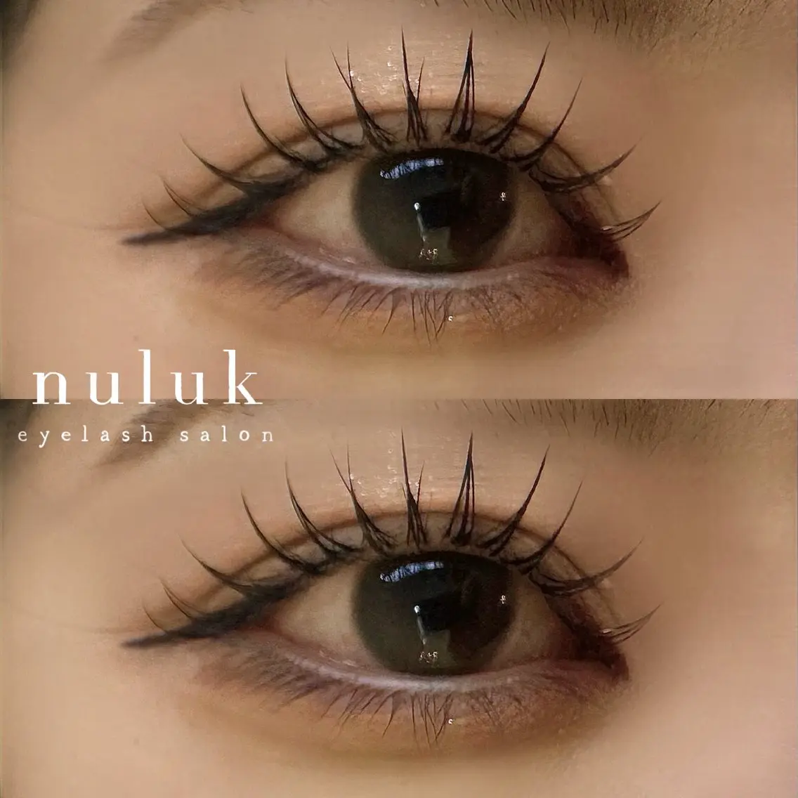 マツエク・マツパ フラットラッシュ nuluk ／ eyelash🩰のマツエク・マツパデザイン