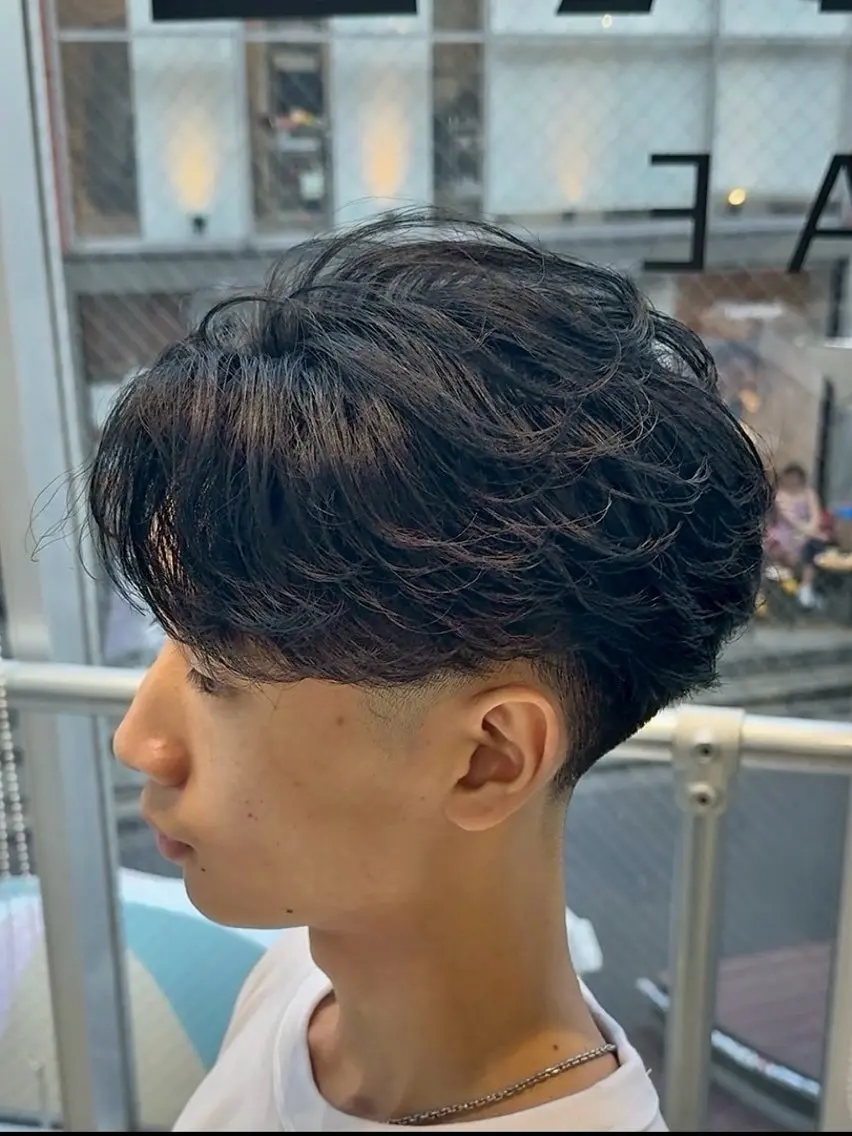 パーマ メンズ カット パーマ 🔥強めメンズパーマ 特化🔥/きらりのヘアスタイル